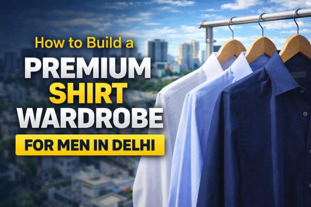 premium shirt wardrobe for men