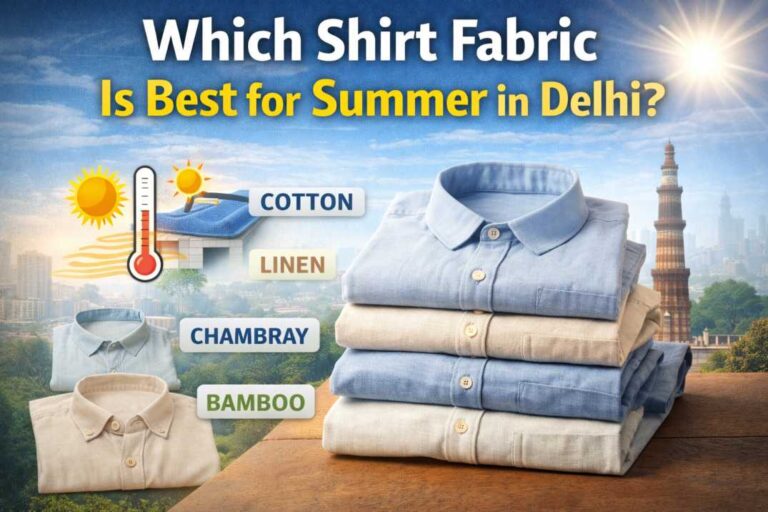 best shirt fabric for summer in Delhi