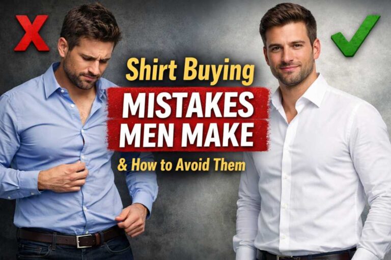 shirt buying mistakes men