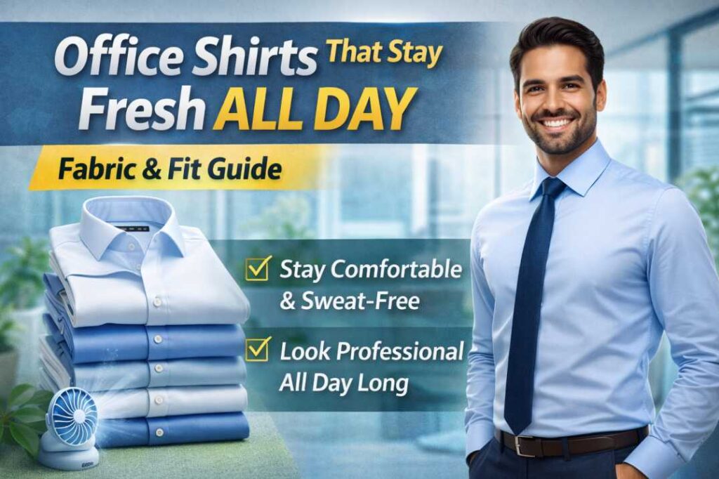 office shirts that stay fresh all day