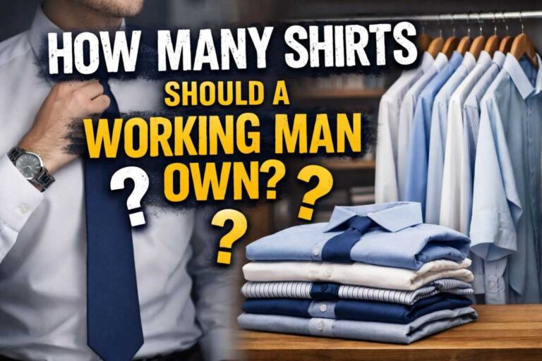 how many shirts should a man own