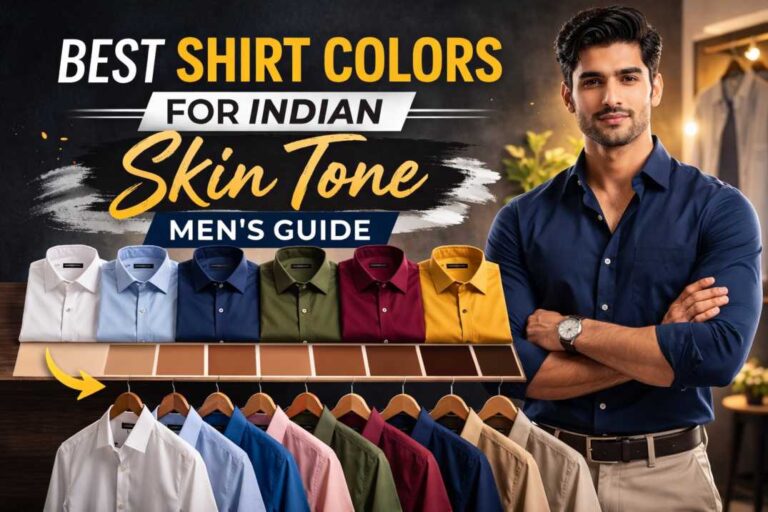 best shirt colors for Indian skin tone