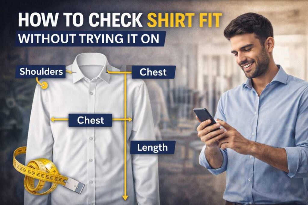 how to check shirt fit