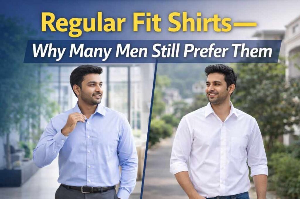 regular fit shirts for men Delhi