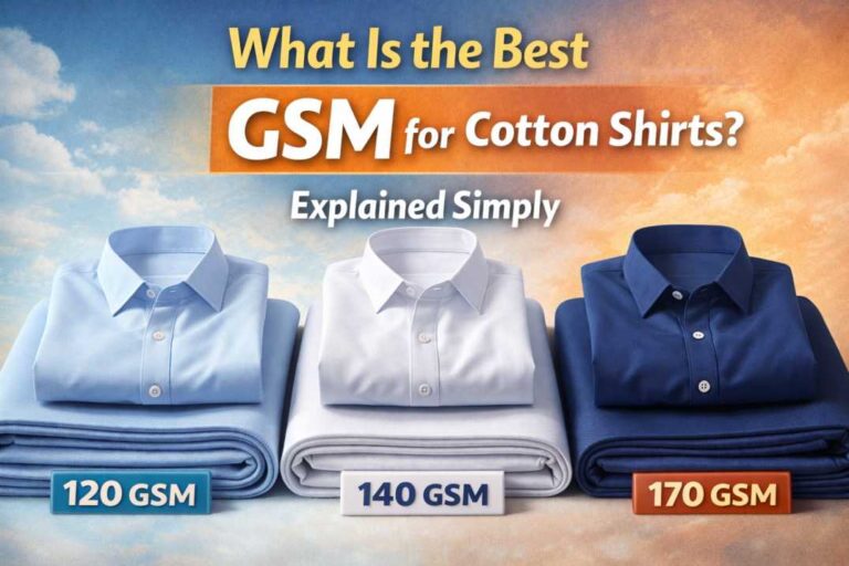 best gsm for cotton shirts