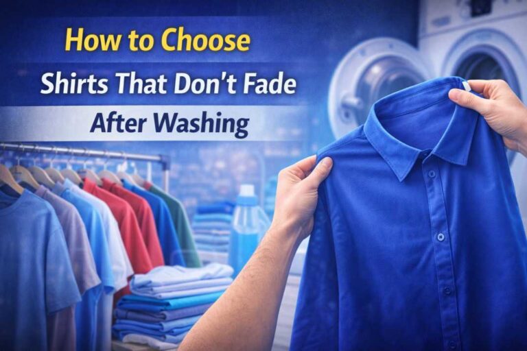 shirts that don’t fade after washing