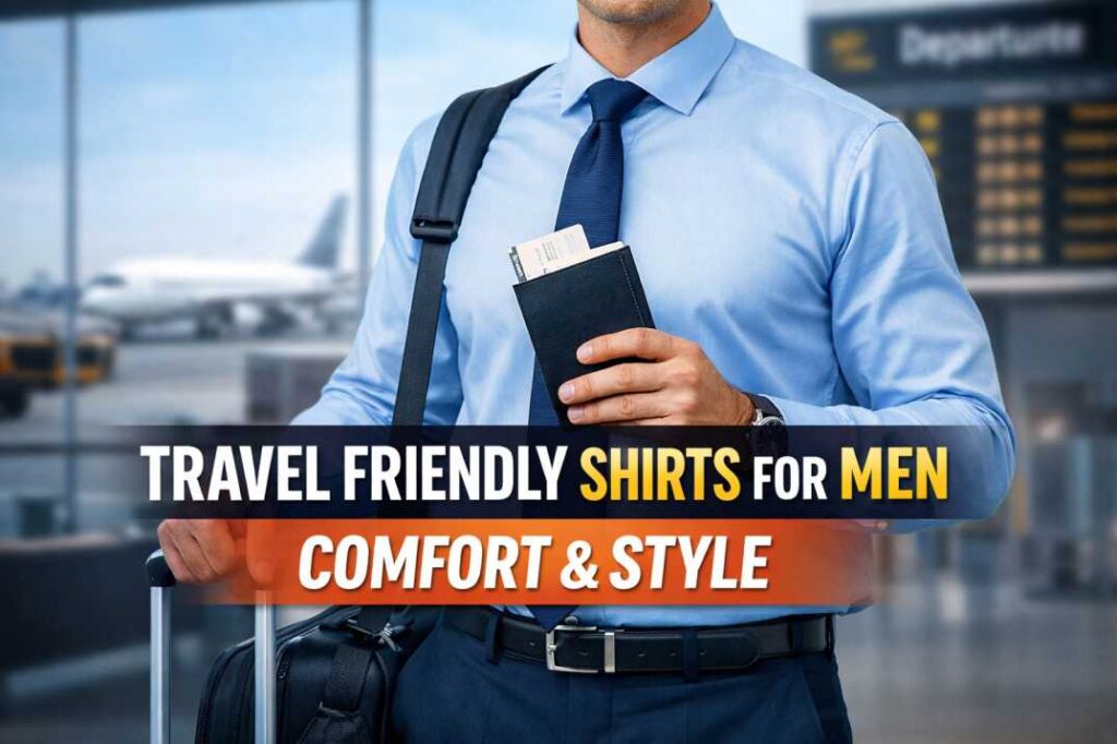 travel friendly shirts for men