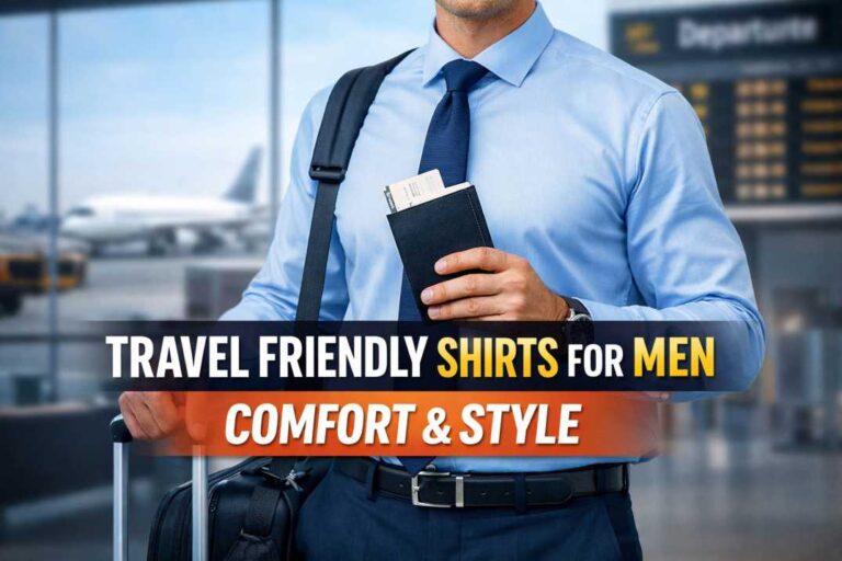 travel friendly shirts for men