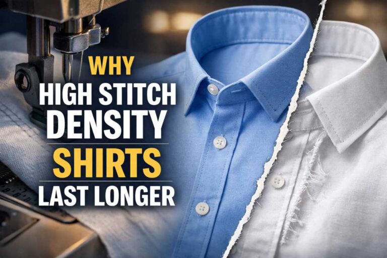 high stitch density shirts