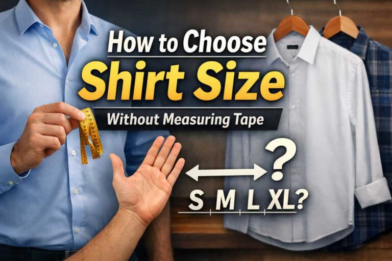 how to choose shirt size