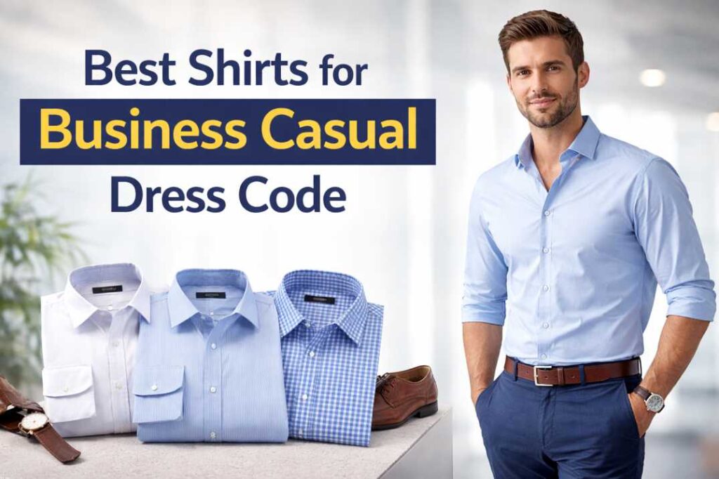 business casual shirts for men